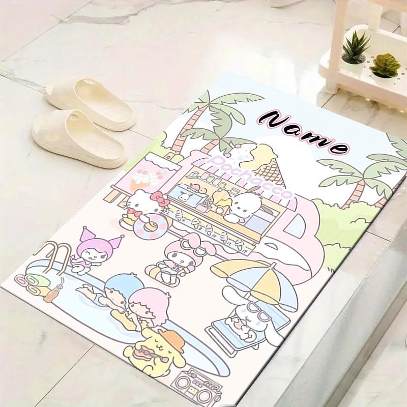 Custom 1Pc Summer Pool Party Rug Office Carpet Indoor Outdoor Entrance Doormat Nonslip Soft And Comfortable Living Room D2915297