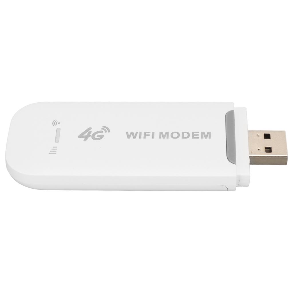 Беспроводной 4G LTE роутер 150 Мбит/с, поддержка 10 пользователей, USB-интерфейс, портативный WiFi-модем для планшета, ноутбука, белый