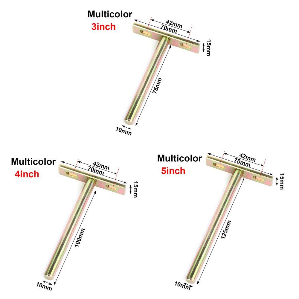 Screw Mounting Plate Floating Hidden Wall Shelves Supports Concealed Shelf Bracket Metal Brackets