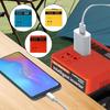 Инвертор с литиевой батареей AC220V/DC18V Электростанция Генератор Для наружного использования Литий-ионный аккумулятор Трансформатор С дисплеем тока