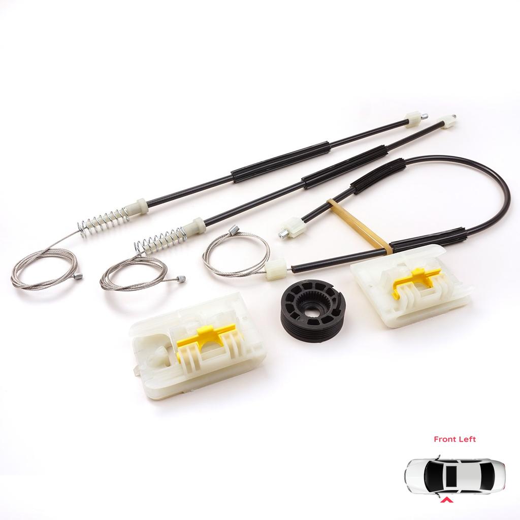 EWR5458 Window Regulator Repair Set Front Left Door for Ford Focus MK3 C346 2010-2019 4/5 Door BM51A23201  