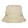 The North Face Brand Logo Pattern Cotton Fisherman Hat Unisex Couple Style light brown S
