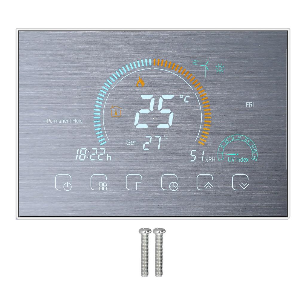 Центральный кондиционер Термостат Светодиодный сенсорный экран Программируемый интеллектуальный WiFi контроллер температуры 9