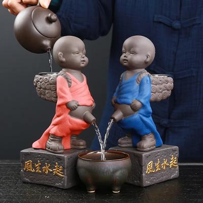 Китайский фиолетовый глина Маленький монах Чай Pet Pee Boy Счастливый чай Pet керамика Чай Pet фильтр для чая ситечко для чая Аксессуары для чайной посуды