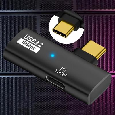 Адаптер Type C - USB с зарядкой PD, широкая совместимость, стабильное соединение, разъемы «папа» и «мама»