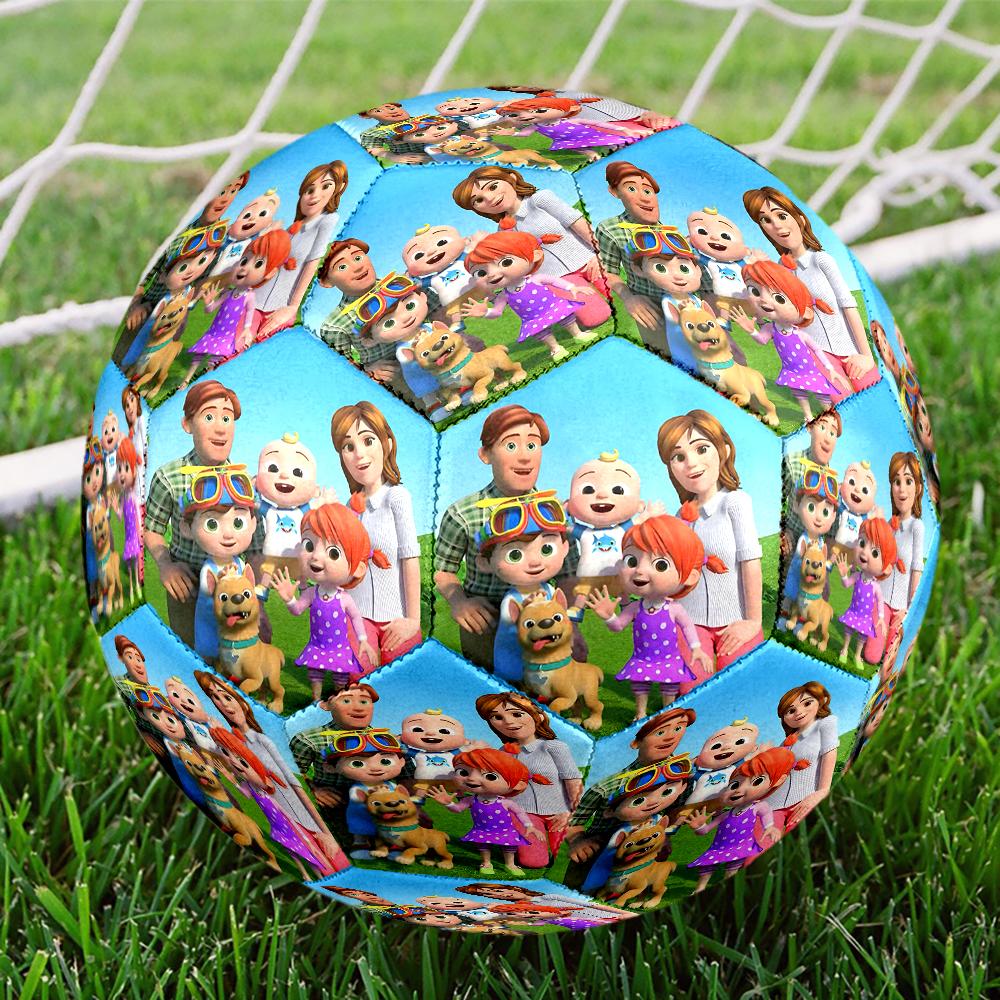 Cocomelon Theme Size 5 Soccer Ball, Suitable for Both Indoor and Outdoor Matches, a Gift Suitable for Everyone.