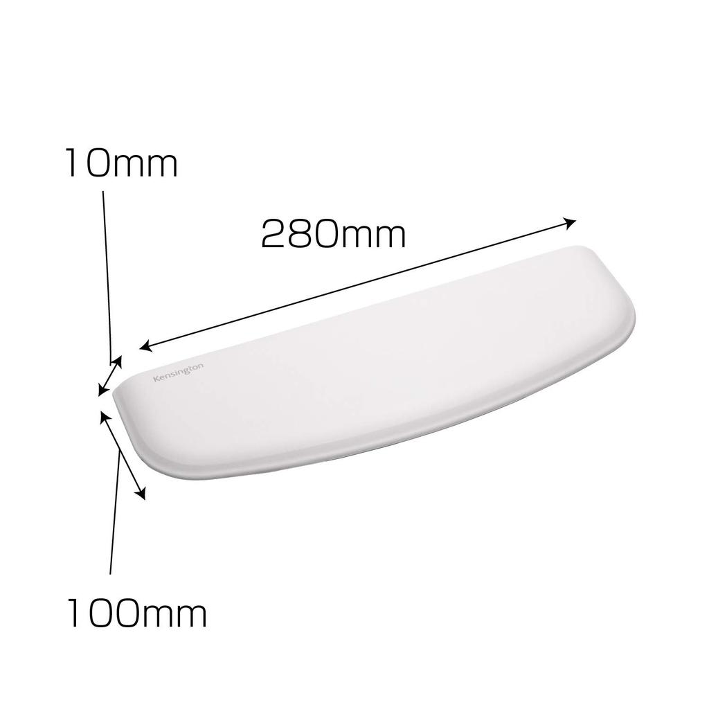 Kensington Подставка для запястья ErgoSoft для клавиатур K50435JP Mac/Маленькая