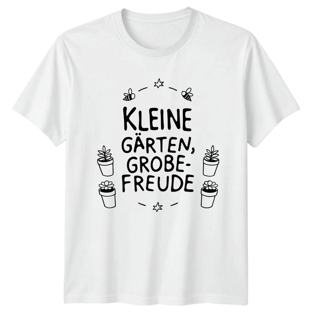 Kleine Grten Groe Freude TShirt Balcony Gardening Gift For Him And Her