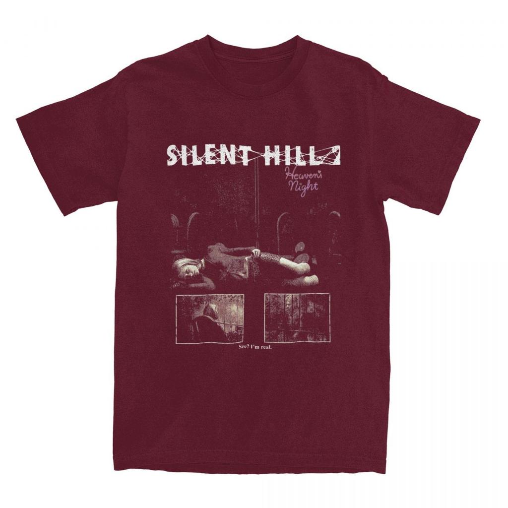 SH2 Heavens Night Silent Hill Вещи Футболки для Мужчин Женщин Повседневные 100% Хлопок Летние Топы Футболка с Личностью