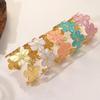 Non-Fading Flower Bangle Opening Design Women Wristband Cuff Bangle Bracelet  Valentine's Day Gifts