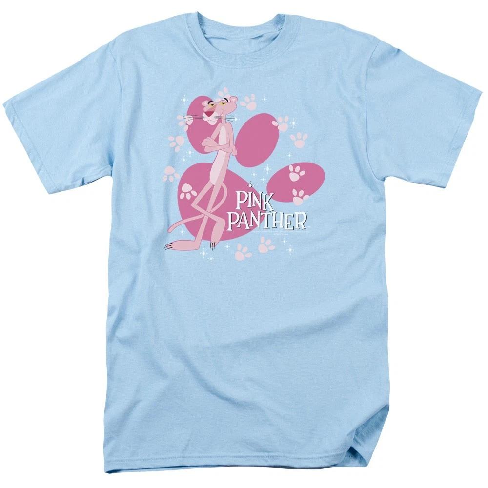 PINK PANTHER WALK ALL OVER Licensed Adult Men's Graphic Tee Shirt SM-3XL
