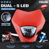 PowerZone Мотоцикл Фара Фара Supermoto Обтекатель Для GASGAGS EC MC Универсальный Мотоцикл Свет