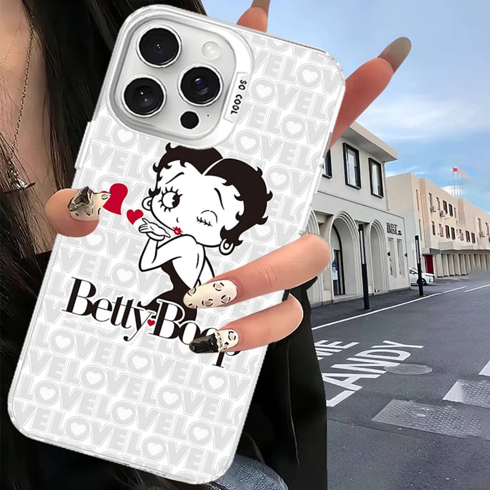 Сексуальные чехлы для телефона B-Bettys Girl для iPhone 17 16 15 14 13 12 11 Plus Pro Max Цветной чехол