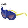 Flexible Frame Kids Sunglasses Boys Anime Hero Sunglasses, UV Protection Cool Cartoon Character Cosplay for Holiday Beach Party Photo Prop Outdoor Sun