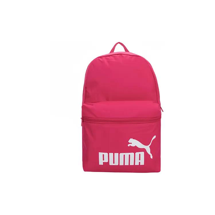 PUMA Polyester Backpack Regular Unisex Fuchsia (Unisex) Backpacks 079943 11
