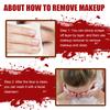 Jue‑Fish Halloween Makeup Kit Fake Blood Skin Wax Scar Liquid Cosplay Makeup Bag