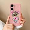 Для Redmi A1 Turbo 4 A4 13 14C 14R A2 K70 Ultra A5 чехлы для телефонов милые узоры котят и сов высококачественный жидкий силикон анти-падения оболочки для корпуса Redmi