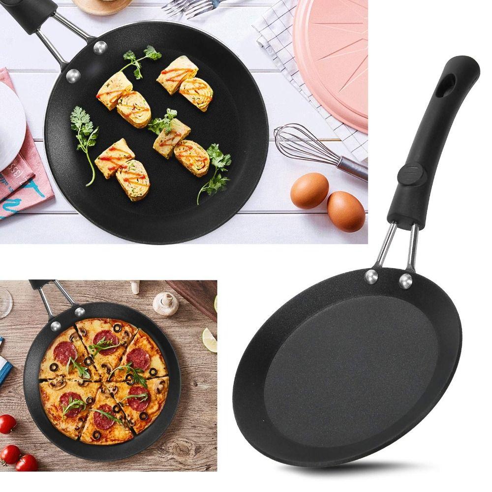 Comfortable Handle Omelet Pan Non-Stick Egg Skillet Cookware Frying Pan Camping