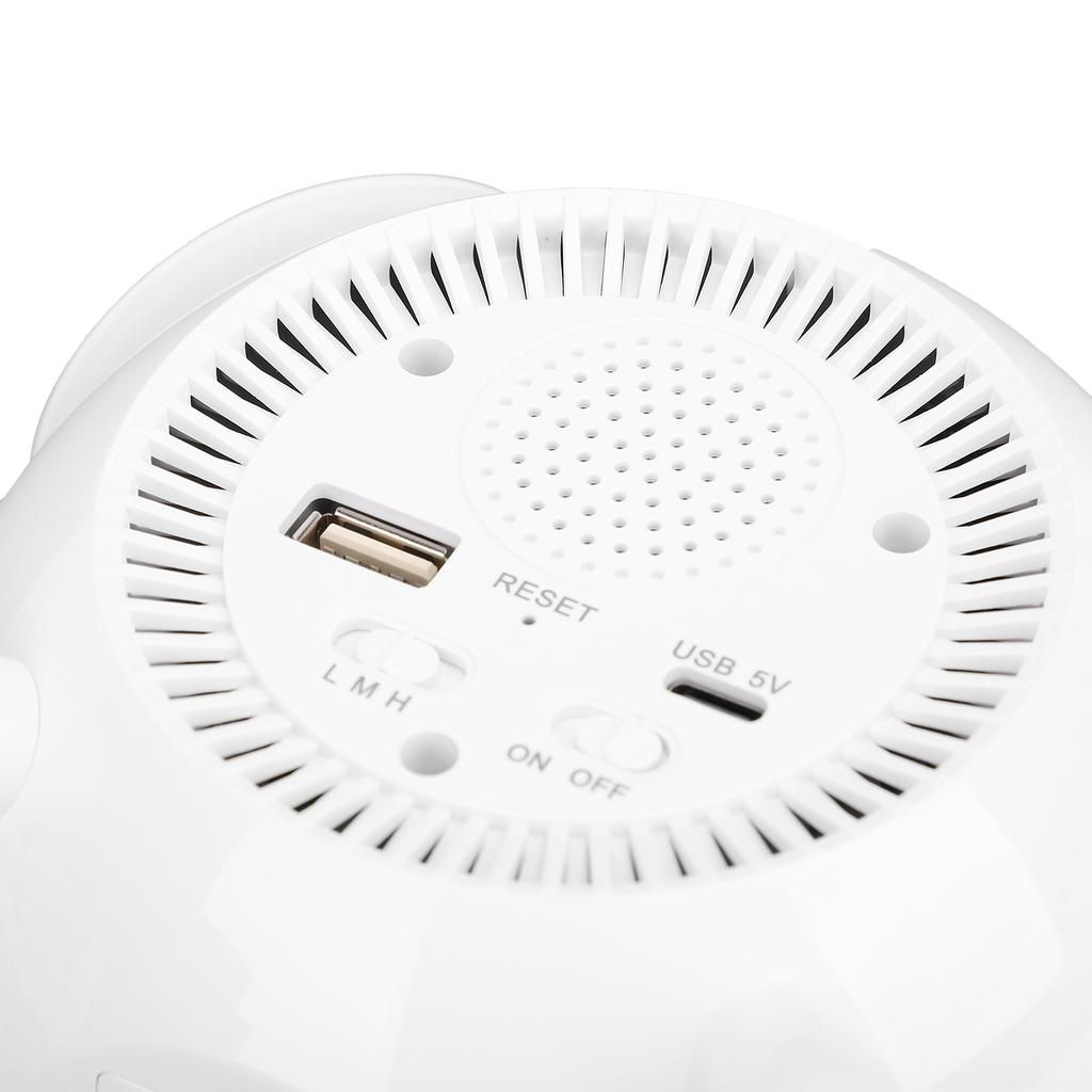 Будильник Световой Будильник Цветные Световые Эффекты Перезаряжаемый Цифровой LED Музыкальный Будильник для Спальни Кабинета Световой Будильник