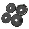 4pcs 60mm- 56mm Universal Black Car Rims Alloy Wheel Center Hub Centre Cap Decor ABS Plastic Car Wheel Center Cap Black/Chrome