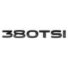 230TSI 280TSI 330TSI 380TSI автомобильный логотип наклейка багажник эмблема значок наклейка для гольфа Touareg Jetta Passat CC Vento Bora Beetle Polo