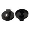 Gas Stove Control Knobs 8mm Hole Plastic 2PCS for Easy Installation