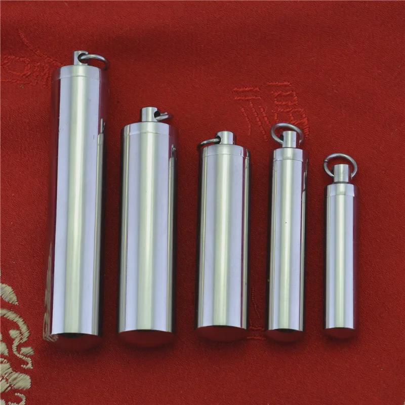 Подвеска-ожерелье в виде флакона духов из нержавеющей стали для мужчин и женщин STN002