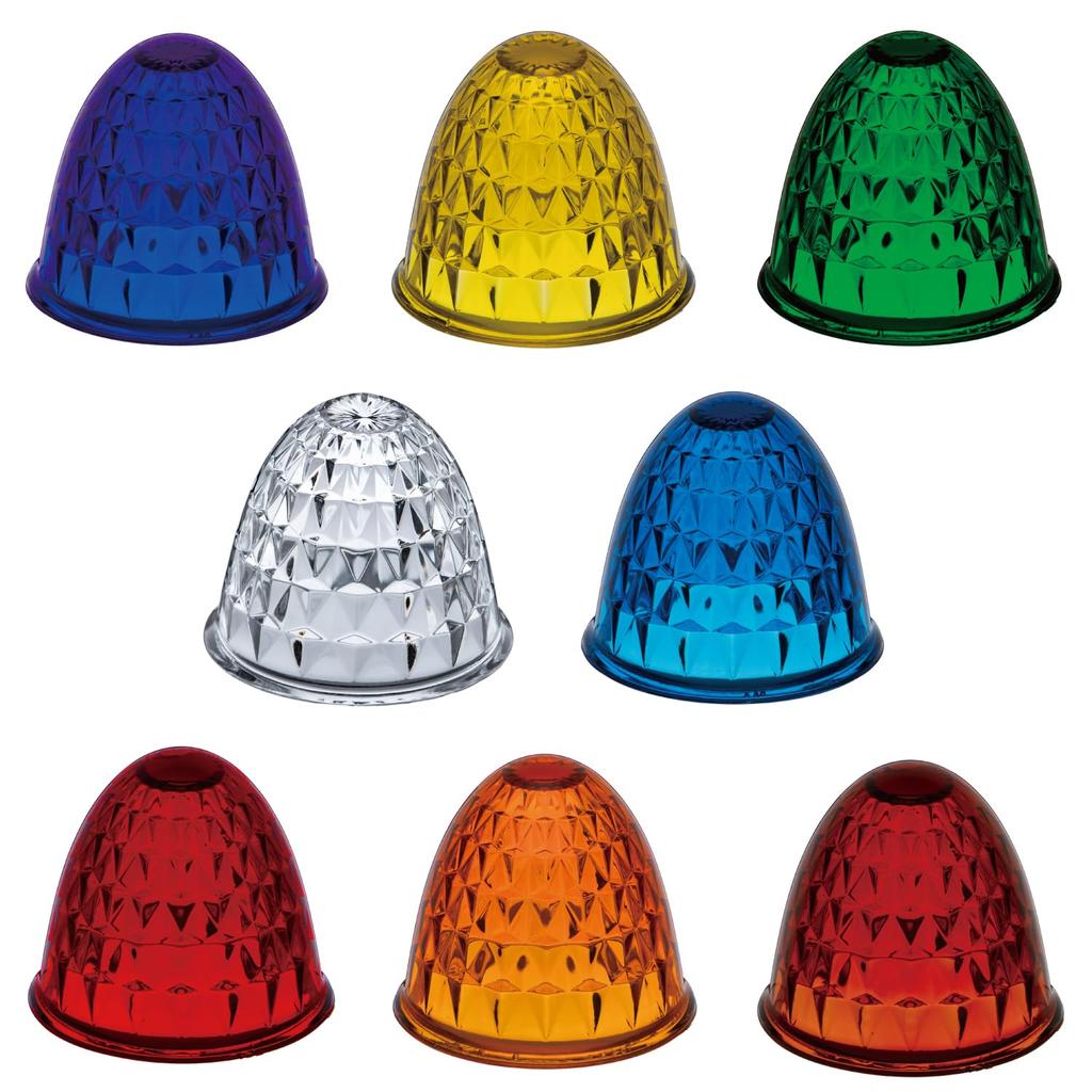 Jet Inoue 631583 G Shaped Bath Marker Lamp Replacement Glass Lens Green