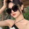 6PCS New Korean Retro Sunglasses Internet Celebrity Instagram Trendy Fashionable Personalized High-end Sunglasses High-end