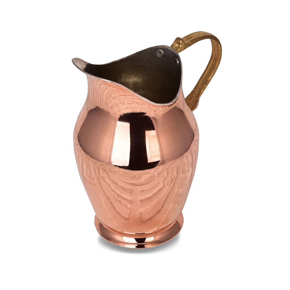 Медный кувшин, Кувшин для воды, Винтажный кувшин Анталии, Ваза для кувшина, Медный графин, Медный кувшин, Уникальная медь, Винтажный кувшин для воды 47 унций