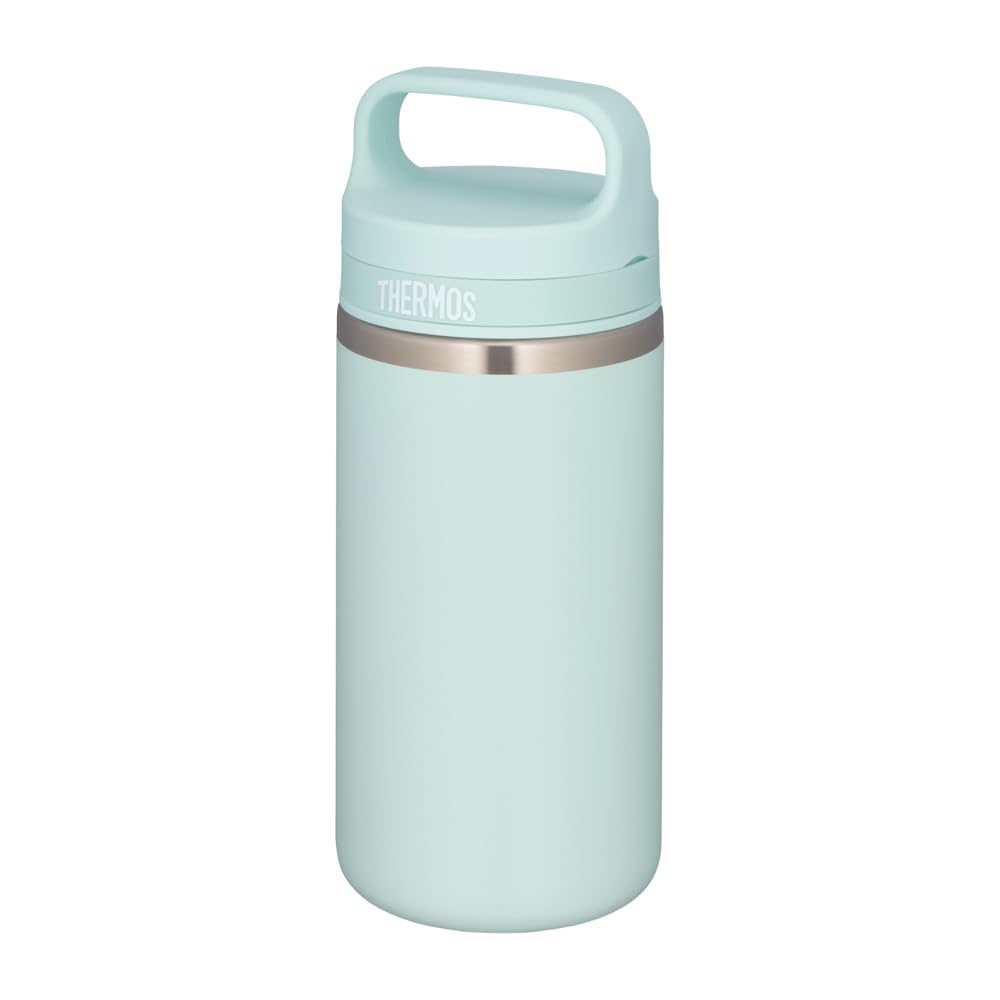 Thermos Vacuum Insulated Portable Mug with Carry Pale PAMT Handle, 360ml, Mint, JOX-360