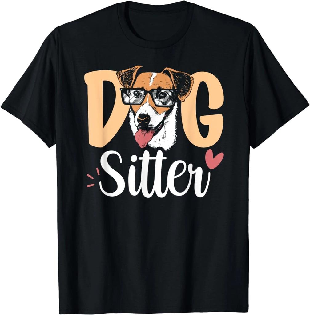 Dog Sitter Puppy Dogs Dog Sitting Job Gift Unisex T-Shirt