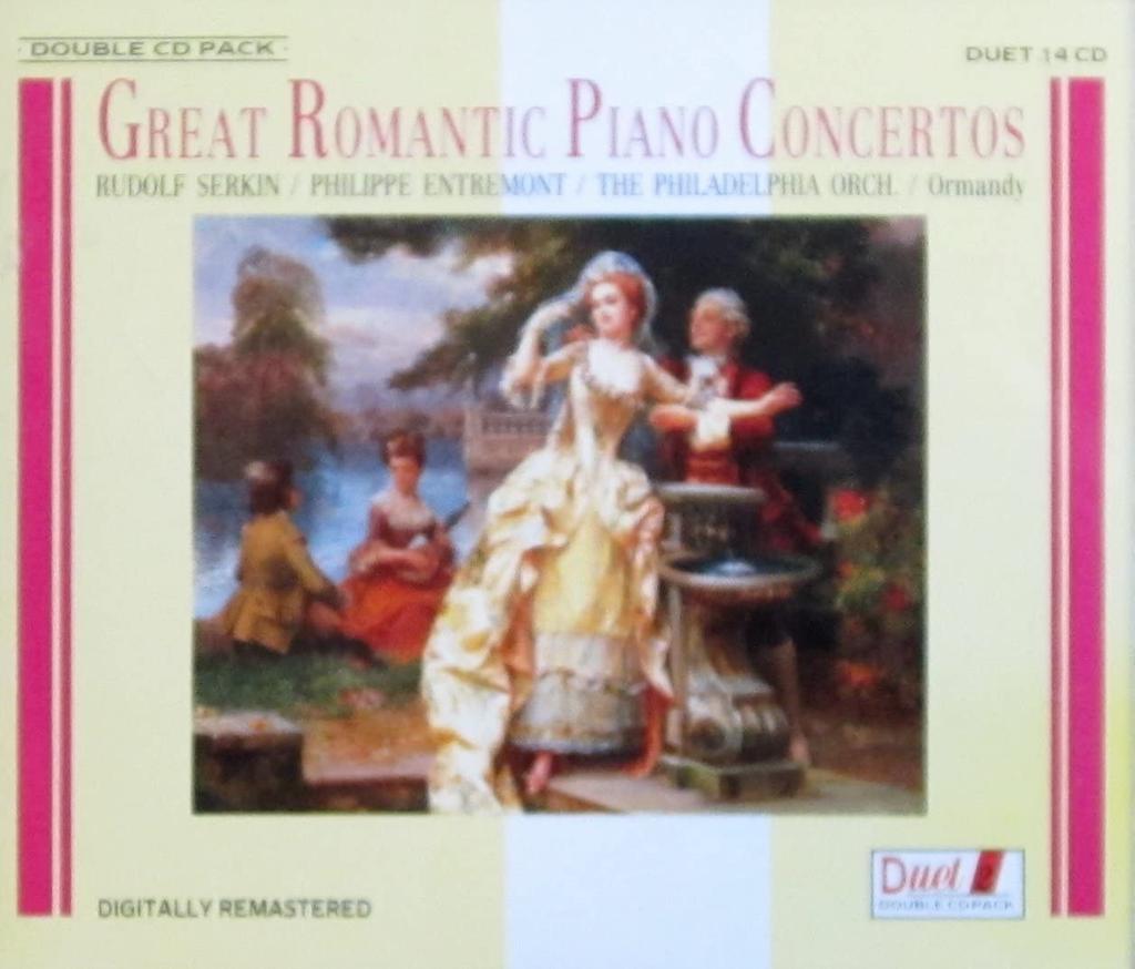 CD GROSSE ROMANTISCHE KLAVIERKONZERTE - Great Romantic Piano Concertos DUET14CD Non Japan Classical Used