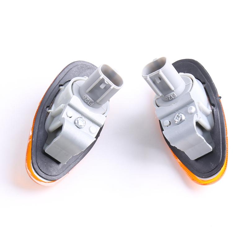 Benekar 2x Side Fender Lamp Light Repeater for Mitsubishi PAJERO MONTERO Space Wagon Eclipse