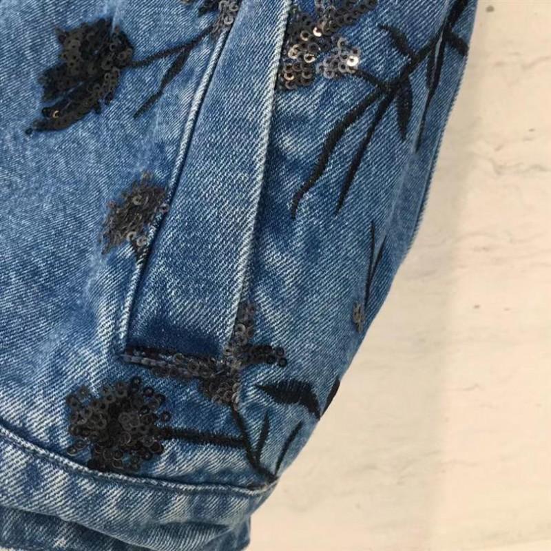 Womens Denim Sleeveless Vest 2026 Loose Fit Vintage Distressed Embroidered Sequin Streetwear Top