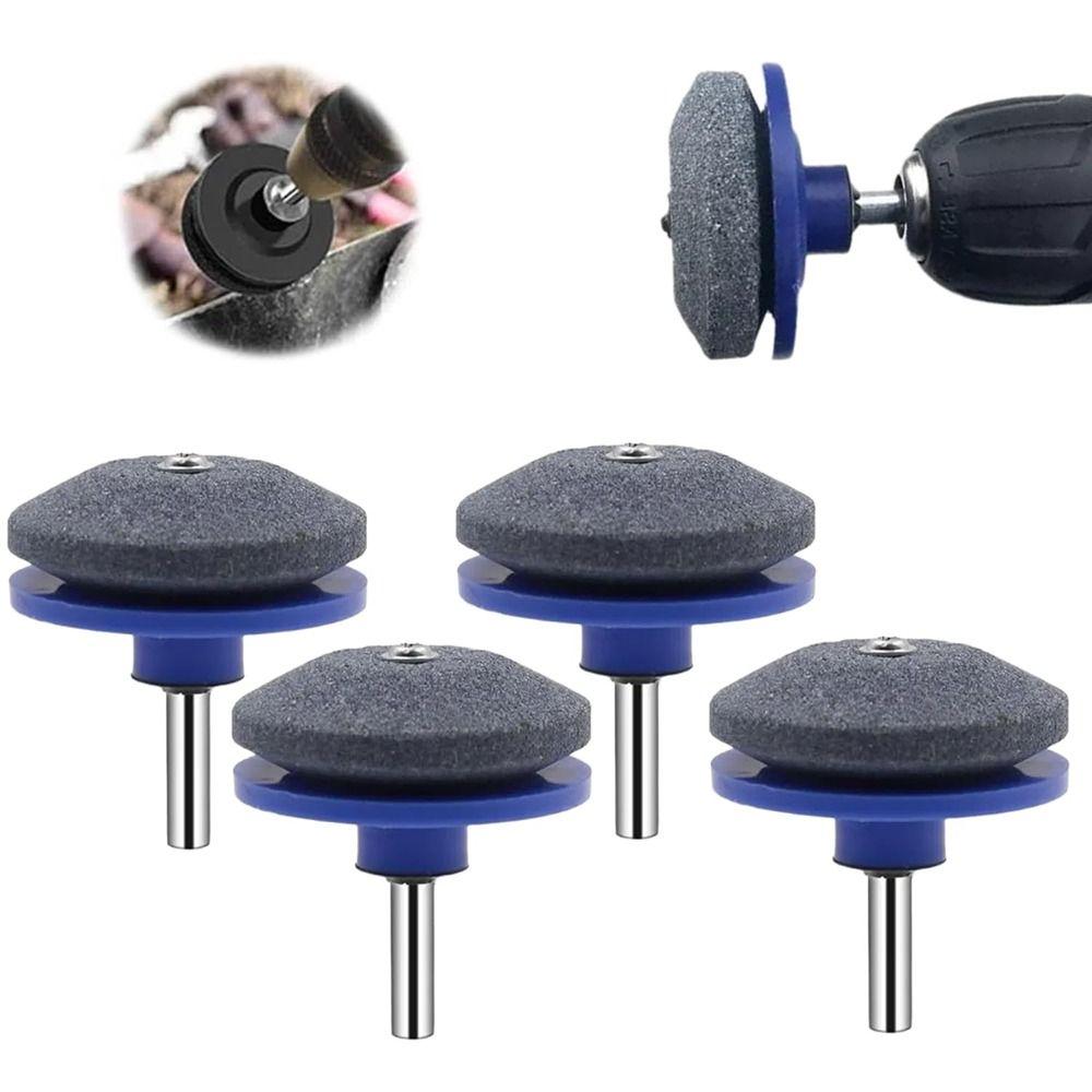 Universal Lawnmower Dull Blade Sharpener Grindstones for Any Power Hand Dril
