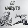 Naruto Metal Stickers Anime Figure Kakashi Uchiha Sasuke Hinata Sakura Metal Stickers DIY Phone Shell Headset Laptop Paster Toy