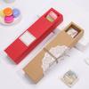 WTEMPO 10PCS Retro Kraft Paper Drawer Style Baking Cookie Boxes Macaron Candy Chocolate Pastry Packaging Gift Boxes