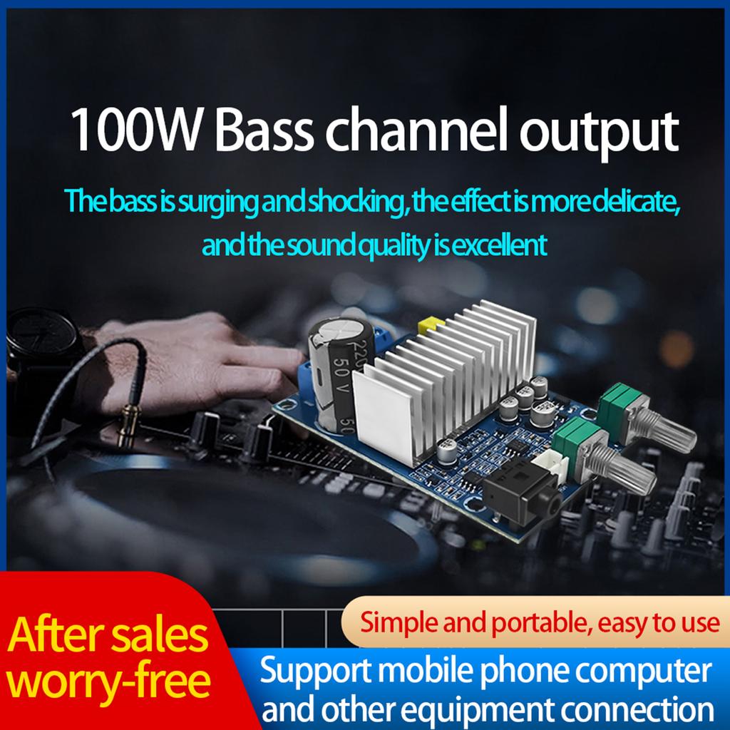 Высокоэффективная цифровая плата усилителя TPA3116D2 с низкочастотным каналом и широким диапазоном рабочего напряжения