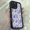 JT99 Синий Ромашка для iPhone 17 16 15 14 Pro Max Samsung S26 S25 S24 Ultra A17 A16 A07 A56 A06 Xiaomi 15T Redmi 14C 15c Note 14 13 Мягкий Чехол из ТПУ