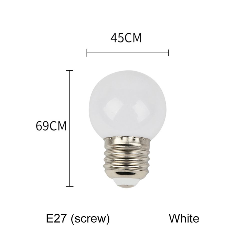 Durable Lamparas Flashlight E27 B22 G45 Lamp Colorful Light LED Bulb