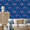 Wallpaper Beautiful colorful exotic leaves for living room and bedroom 50x1000