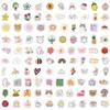 100 INS Style Cute Children's Stickers Pack Skateboard Suitcase Decoration Stickers Waterproof Creative Notebook Handbook