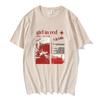 Singer Girl In Red T-shirts Casual Comfortable Cotton Women Tee-shirt Hip Hop Streetwear Summer O-neck High Quality Tshirts Tees