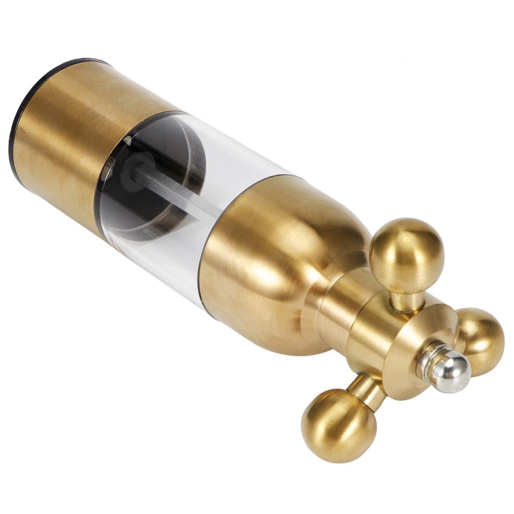 Мельница для перца, соли, специй из нержавеющей стали, шлифовальный станок для приправ, кухонный инструмент для приготовления пищи, золото