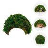 Reptile Hideout House Terrarium Tank Hamster Shelter Tortoise Basking Platform Turtle Habitat Cave Gecko Coconut Lizard Farm
