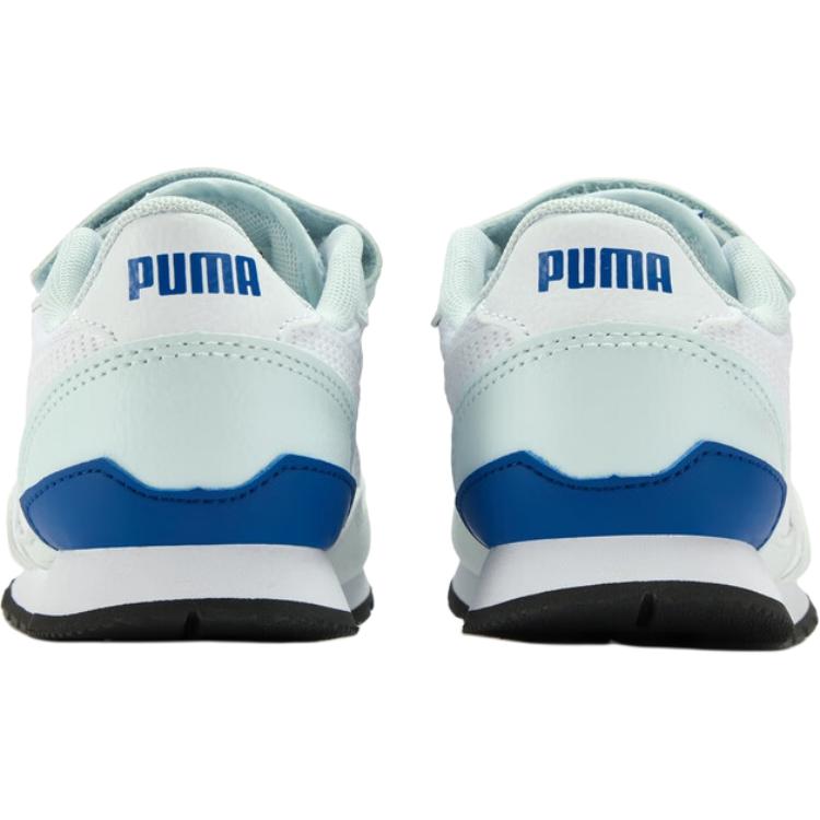 Puma St Runner Тканевые Модные Удобные Низкие Детские Кроссовки Детские кроссовки Белый Голубой Синий 385511-23