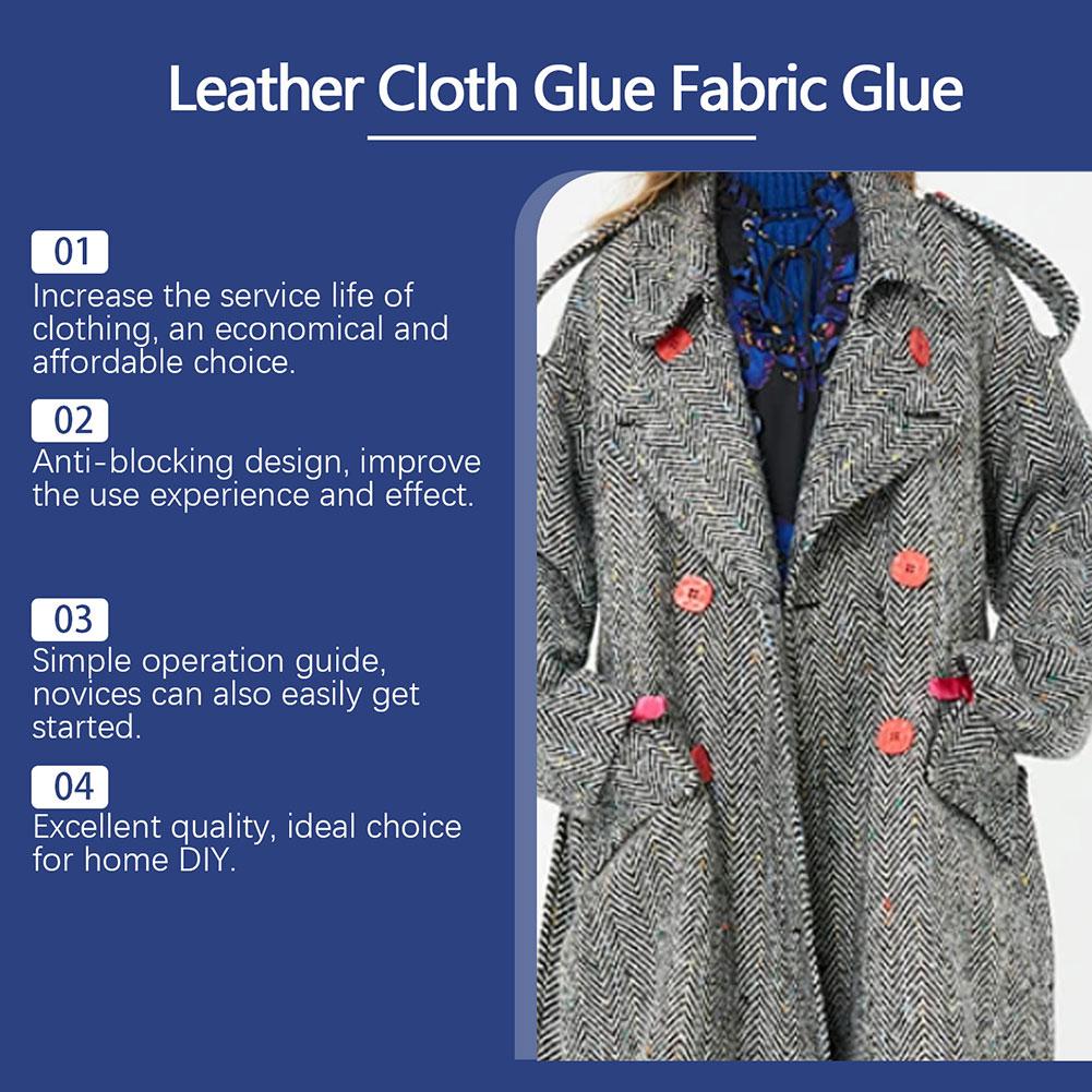 Клей для ткани для одежды быстросохнущий шов из ткани одежда клей для ткани швейный клей O3J5