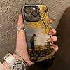 G-Ghost Of Yotei Game Чехол для телефона для iPhone 17,16,15,14,13,12,11 Plus,Pro Max,XS,Разноцветный Серебристый Черный Чехол