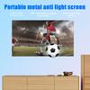 Светонепроницаемый складной портативный киноэкран 60/84/100/120 дюймов 16:9-дюймовый проекционный экран с защитой от света для дневного просмотра для домашнего кинотеатра, для помещений и улицы